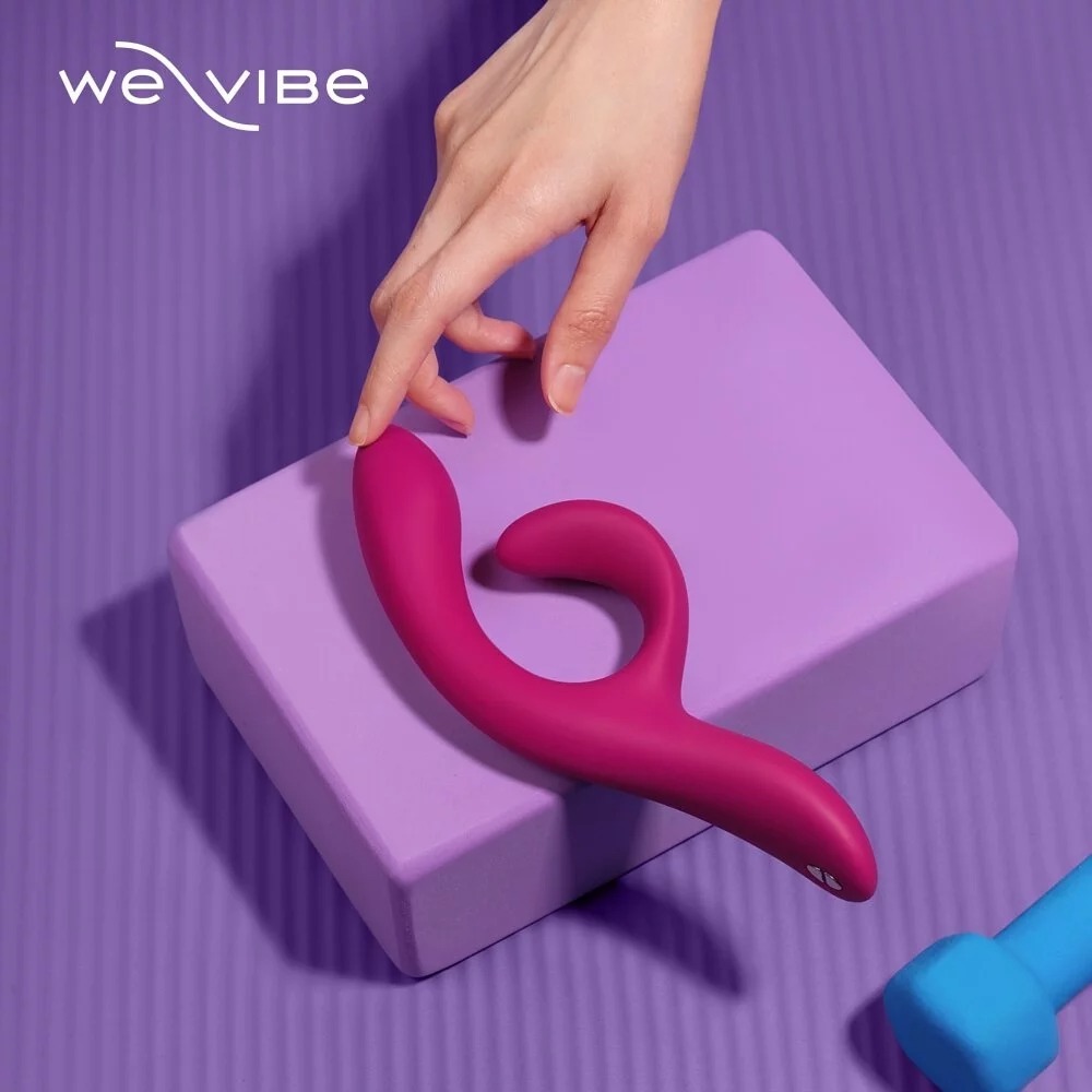 加拿大 We-Vibe Nova 2 APP遠端遙控 G點按摩棒 兔耳按摩棒 紫紅