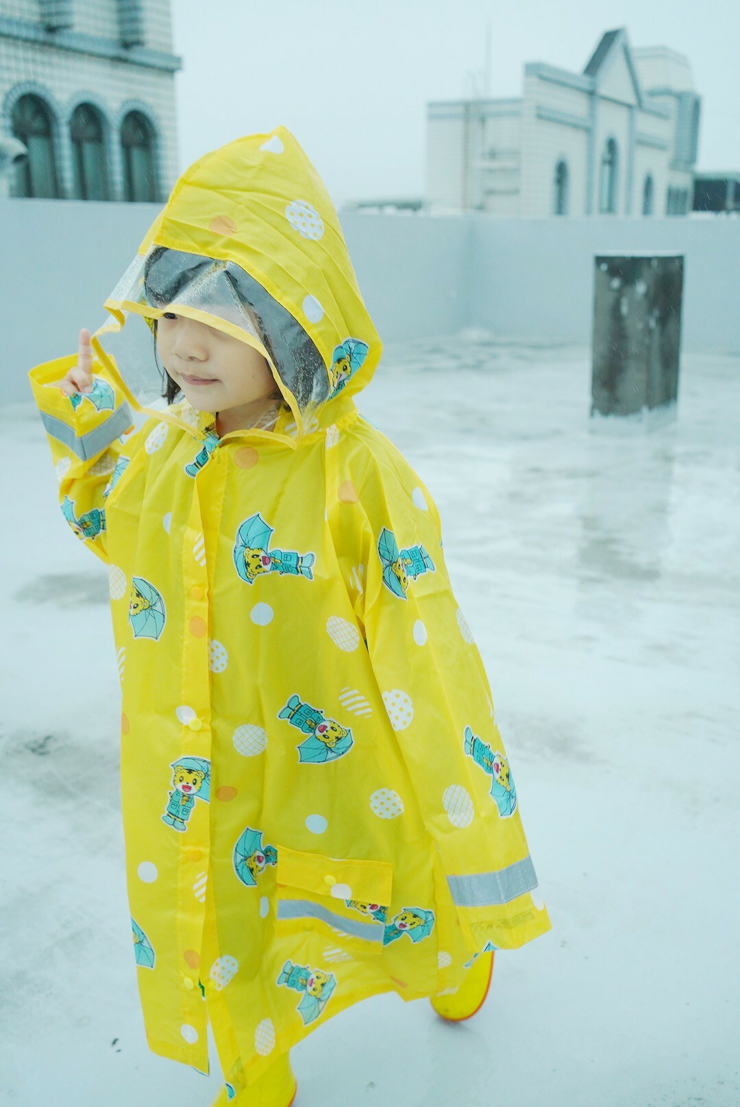 Skater兒童雨衣－巧虎