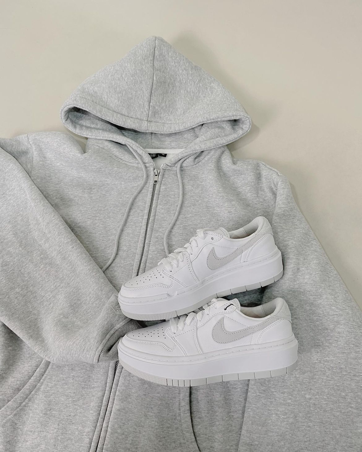 AIR JORDAN 1 ELEVATE LOW ( 白 灰 ) [最新優惠!!]