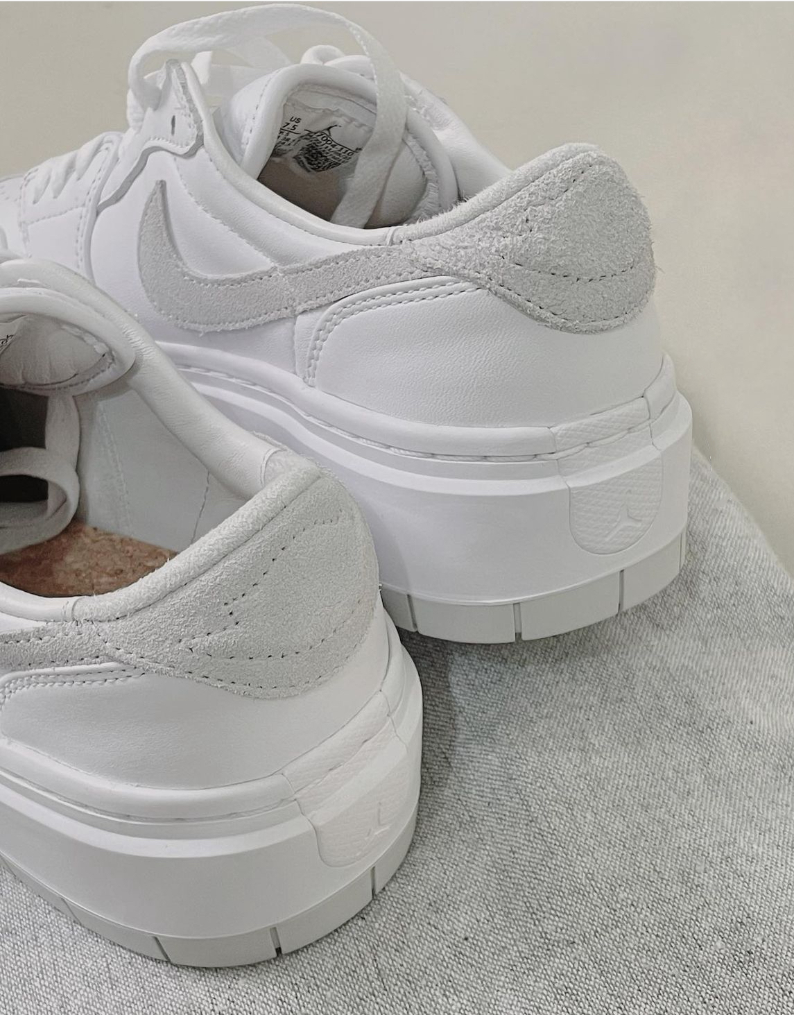 AIR JORDAN 1 ELEVATE LOW ( 白灰)