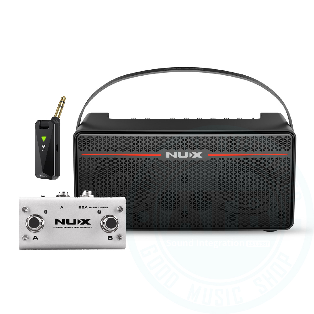 NUX Nux / Mighty Space 藍芽樂器音箱(30W)(含樂器無線發射器+切換踏板) — 三峽錄音 / 音響｜YA! 玩音樂