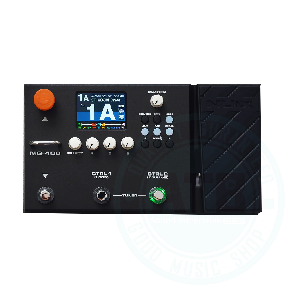 NUX Nux / MG-400 吉他 貝斯綜合效果器 — 三峽吉他 / Bass｜YA! 玩音樂