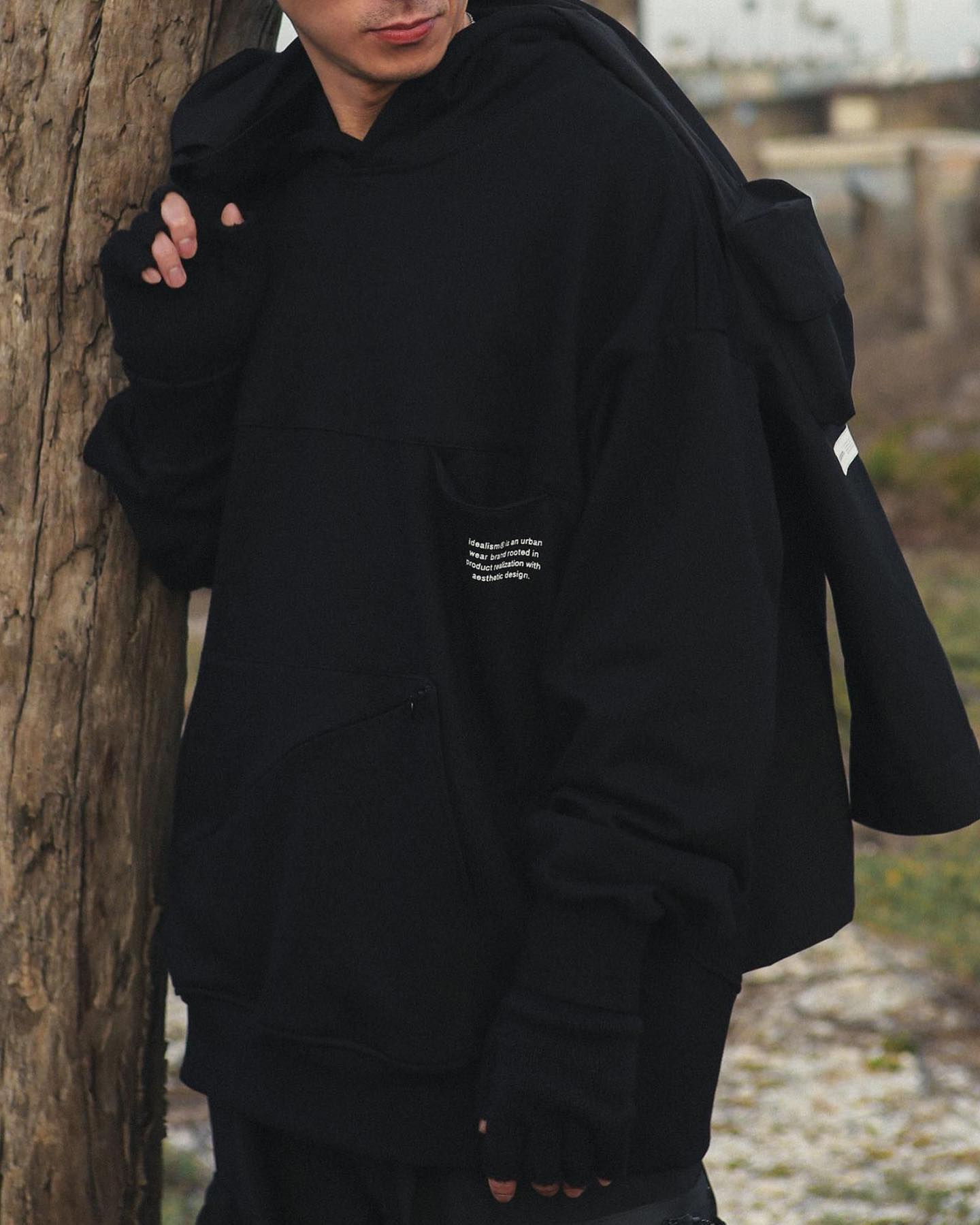 idealism Cyber Hoodie / 賽博連帽衛衣 多口袋 設計 機能 帽T【ID22050】