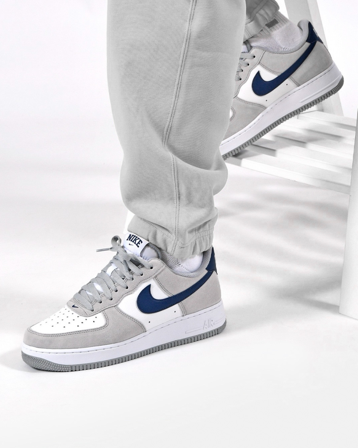 Nike Air Force 1 Low "Georgetown" 灰藍喬治城