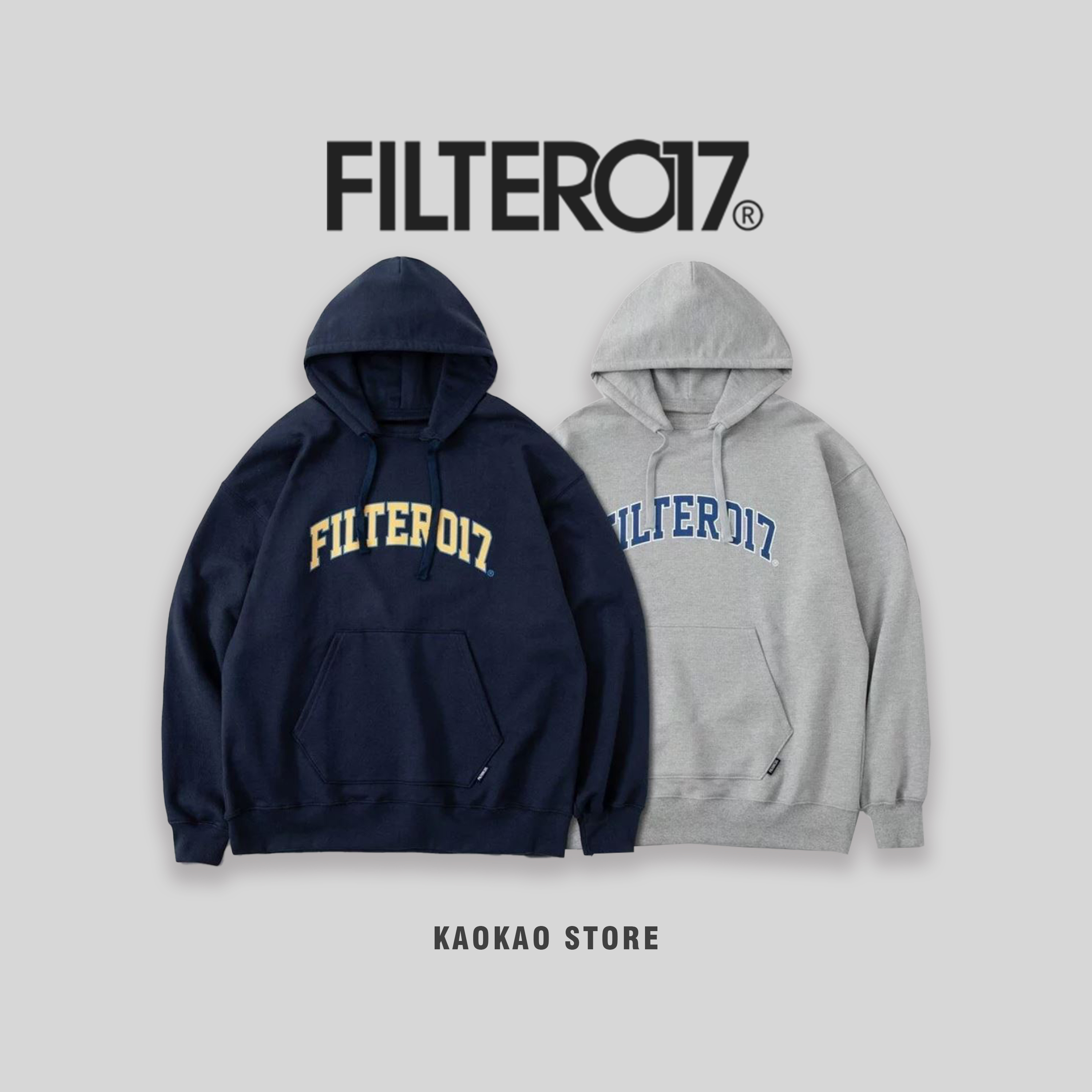 大學字體厚磅帽Tee Filter017 ®  College Fonts Hoodie【Filter017-5545】