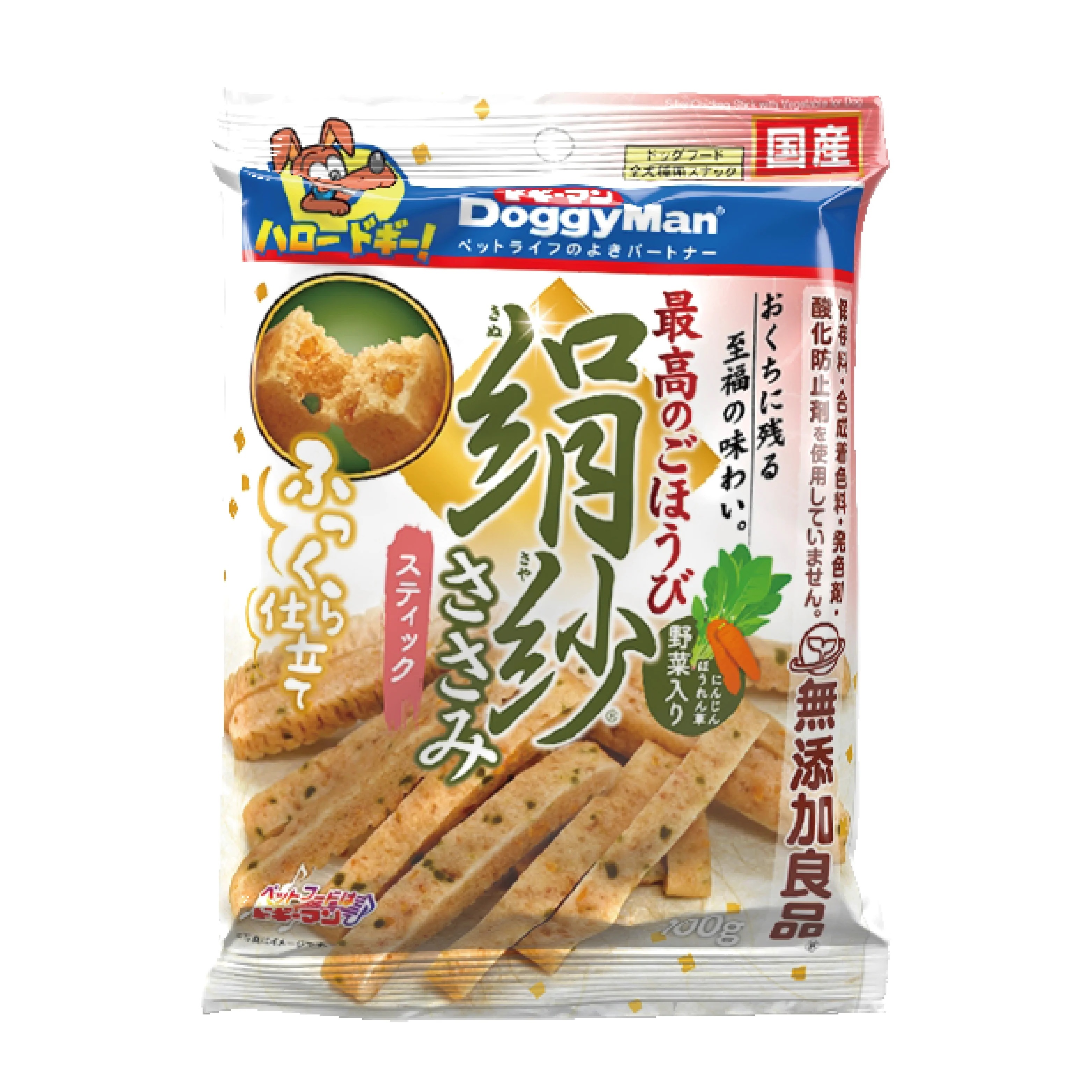 DoggyMan｜雞肉野菜軟條 100g (DYM-3318)