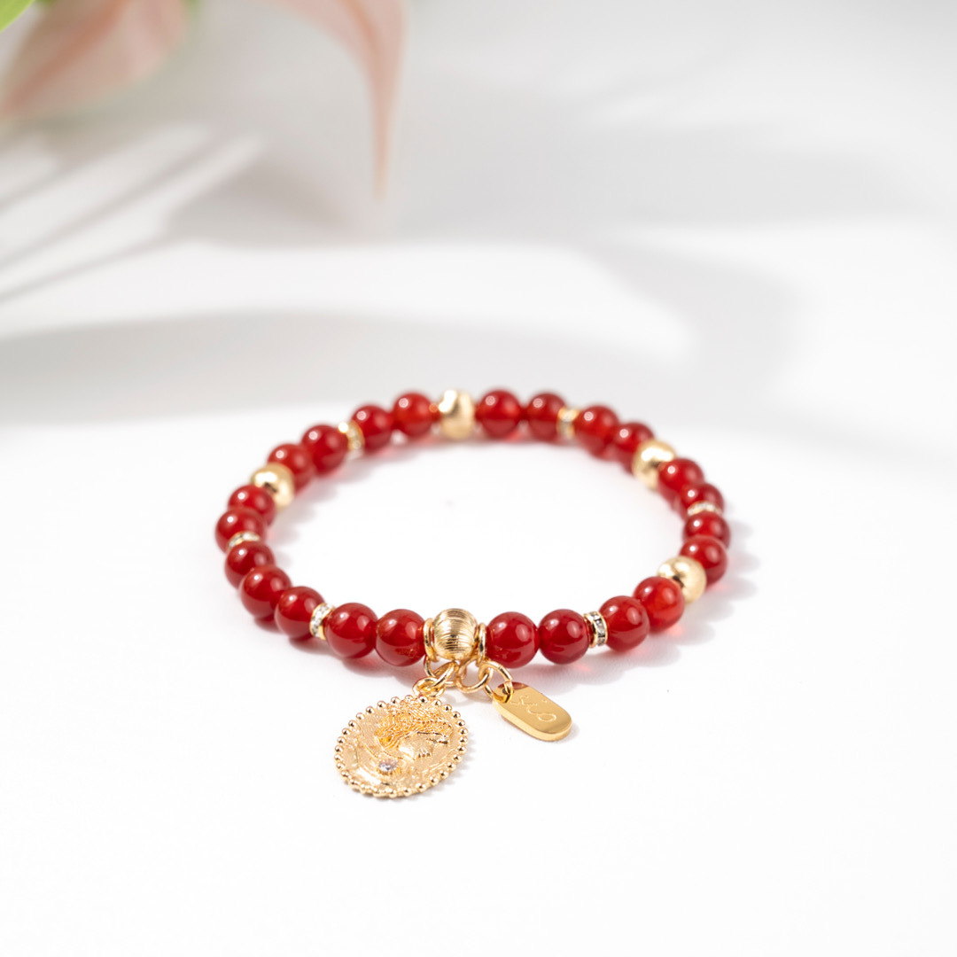 【加冕】紅心女王-紅瑪瑙手鍊