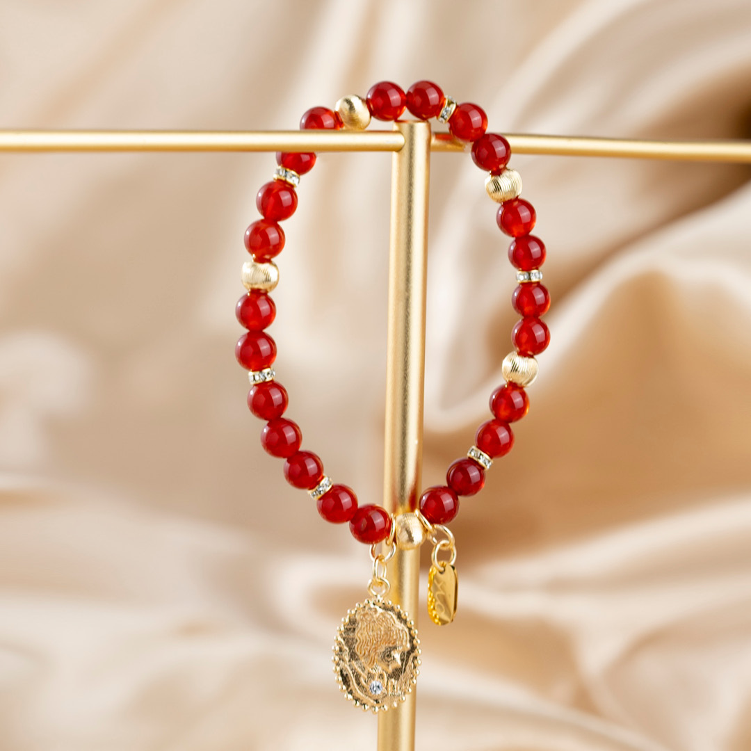 【加冕】紅心女王-紅瑪瑙手鍊