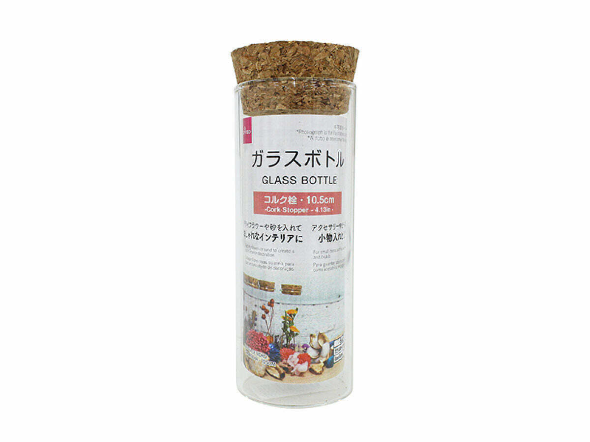 軟木塞玻璃收納罐/10.5cm