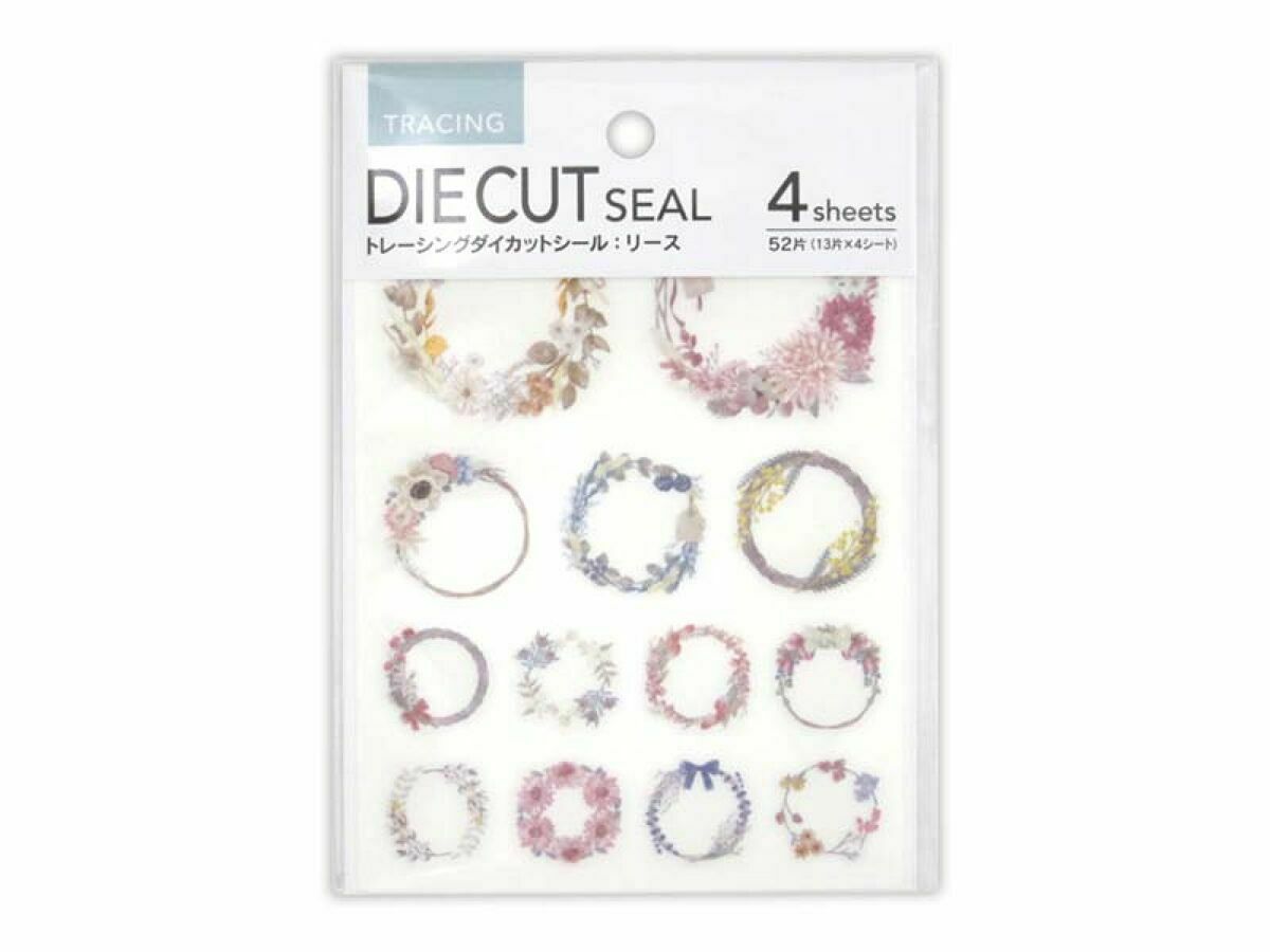 貼紙玩具/花環 52枚