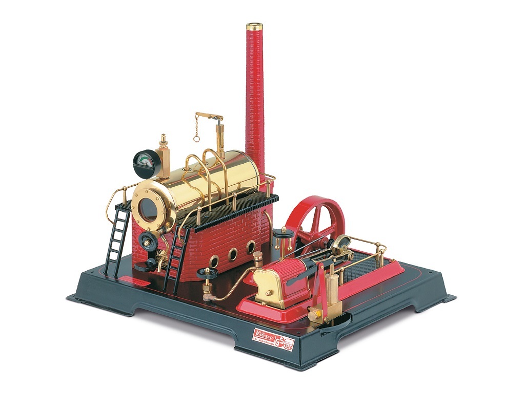 Wilesco 00021 D21 Steam Engine 蒸汽機引擎.冒煙