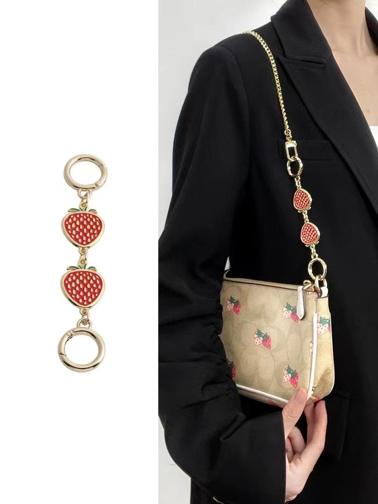 手工坊包包延長鏈麻將包改造草莓包鏈條珍珠腋下肩帶單買配件