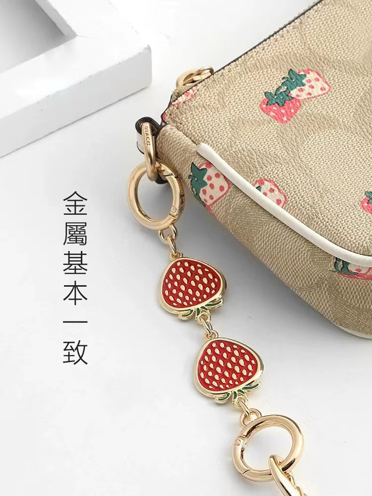 手工坊包包延長鏈麻將包改造草莓包鏈條珍珠腋下肩帶單買配件