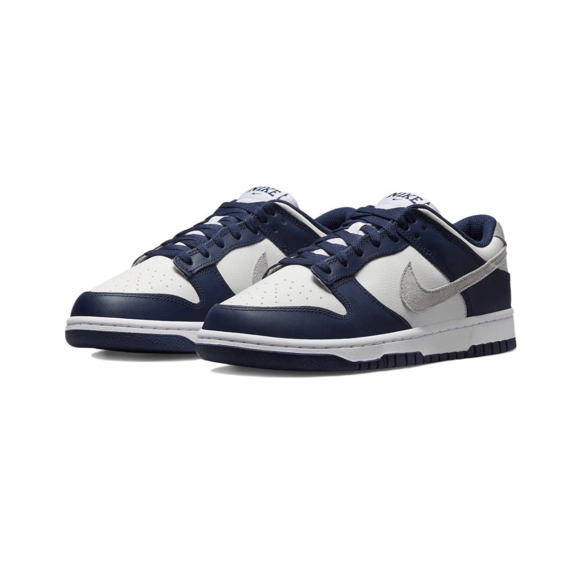Nike Dunk Low  "Midnight Navy" 午夜藍 藍白 銀勾