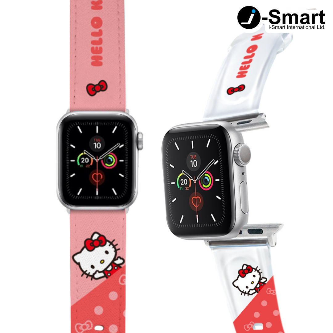 SANRIO-Apple Watch錶帶-波點系列-HELLO KITTY