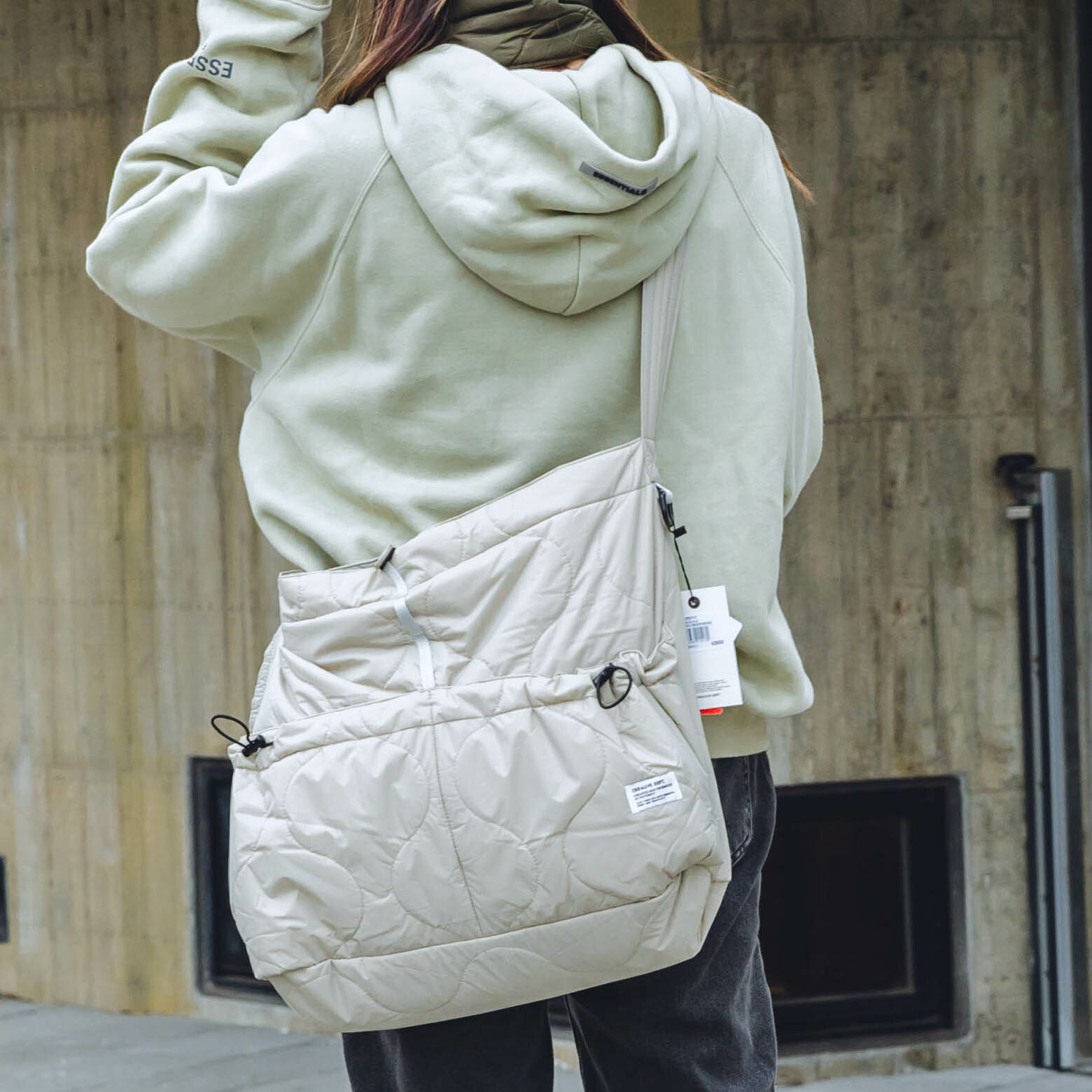 衍縫 鋪棉 機能 斜背包 Filter017 Quilted Padded Messenger Bag【Filter017-5194】