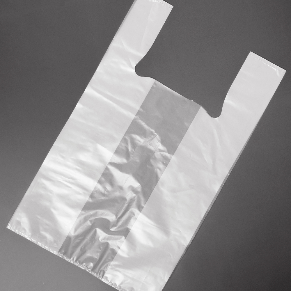 塑膠背心袋-霧透 六杯 10號