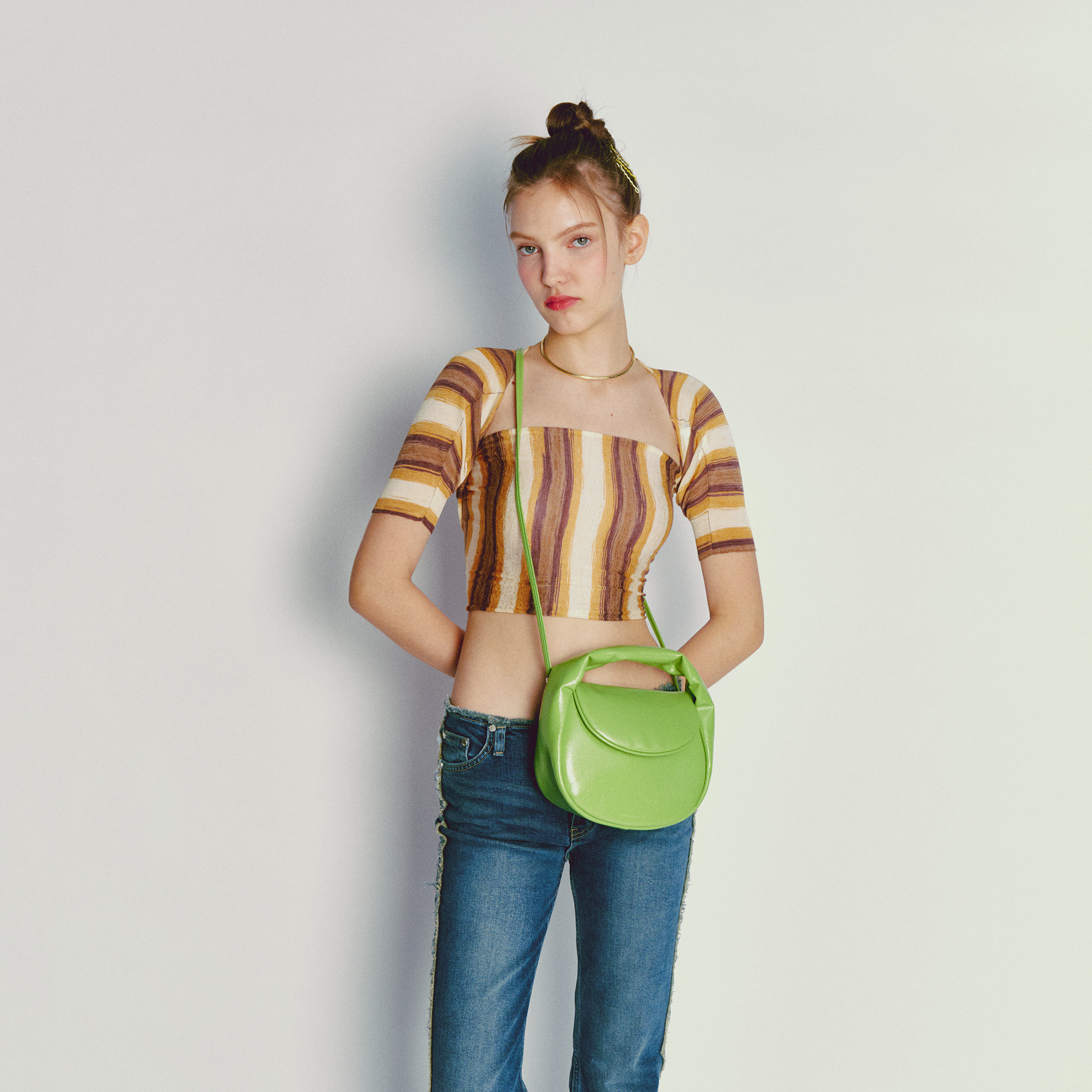 【SAMO ONDOH】 flap mug backpack S ★Crincle yeondu SAMO ONDOH] Flap Mug Bag Backpack S
