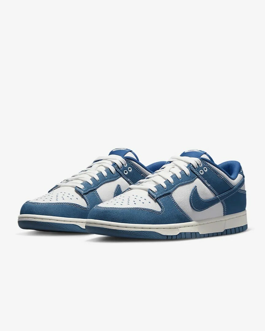 Nike Dunk Low "Industrial Blue " 單寧 牛仔藍 男款