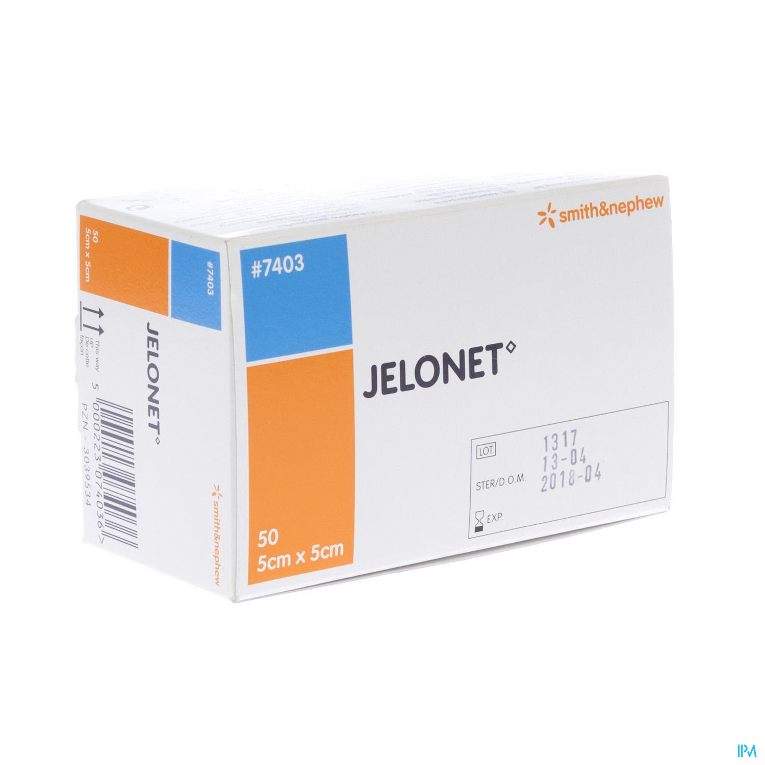 Jelonet 油性紗布 5cm x 5cm (一片裝)
