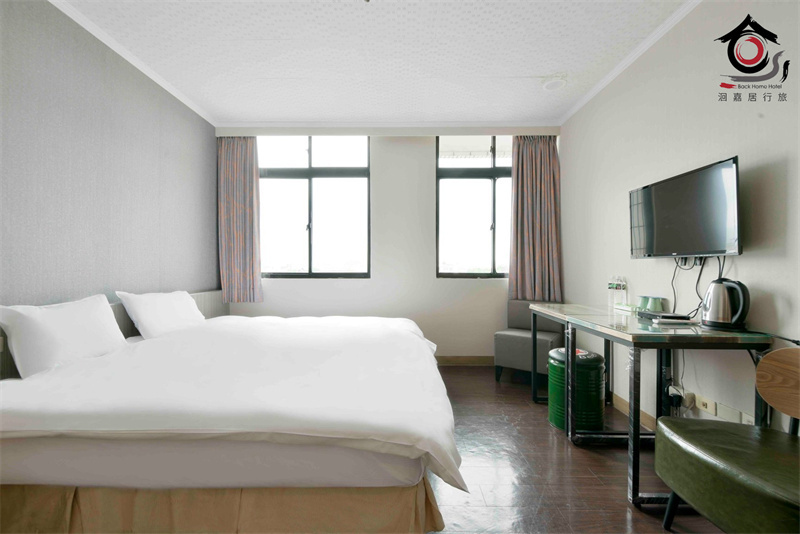 嘉義洄嘉居行旅 雙人床鋪