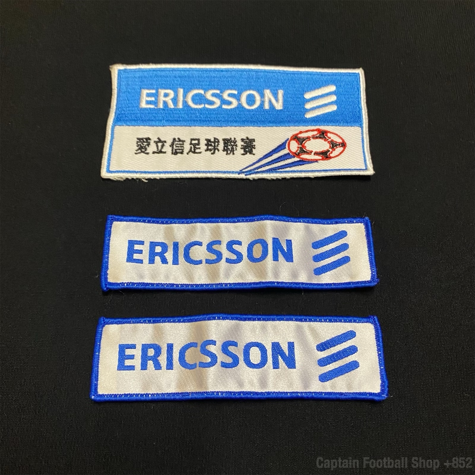 Hong Kong Football 1st Division League Ericsson patches
