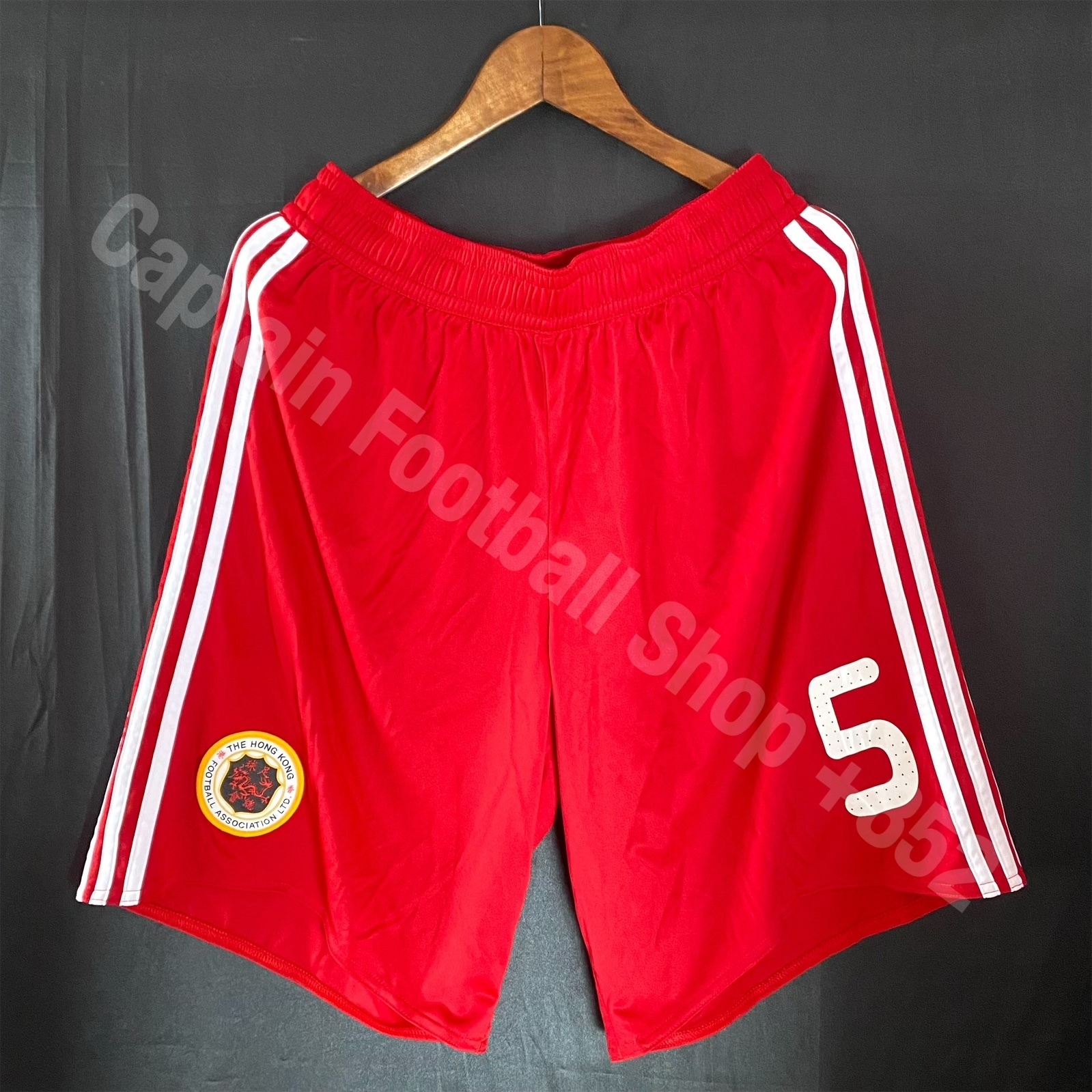 Hong Kong 2009 Adidas match worn shirt