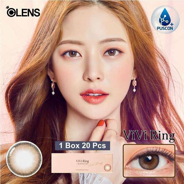 OLENS Vivi Ring 1 Day  日拋彩妝隱形眼鏡｜每盒20片 (Choco/Brown/Gray)