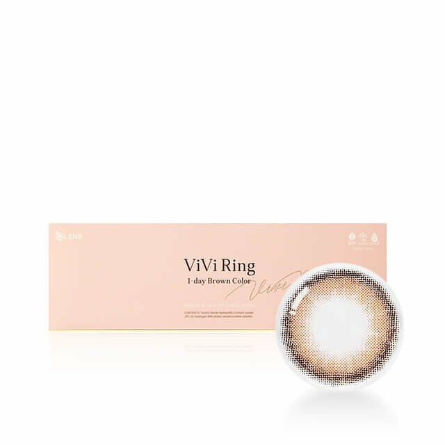 OLENS Vivi Ring 1 Day  日拋彩妝隱形眼鏡｜每盒20片 (Choco/Brown/Gray)