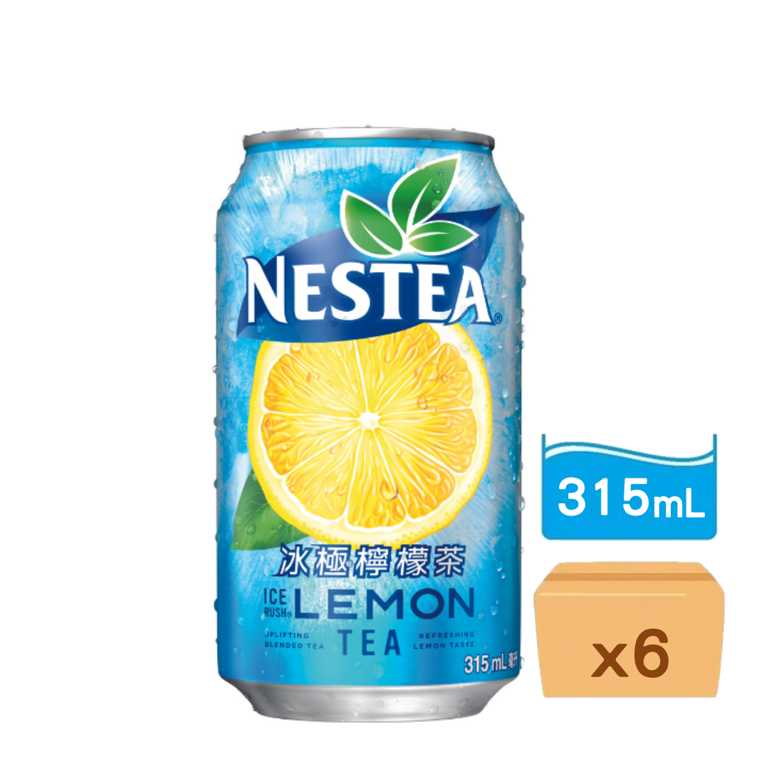 雀巢-檸檬茶冰極 315ml x 6罐