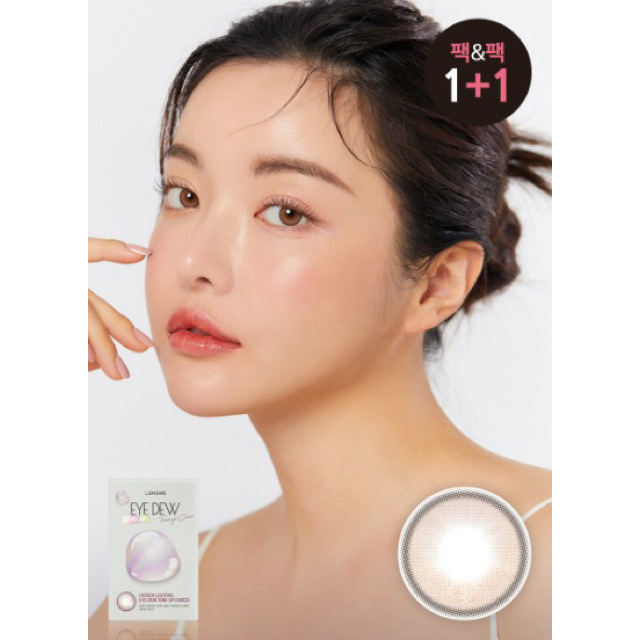 「1+1｣LENSME Eyedew #Toneup Choco 1month/ 2p