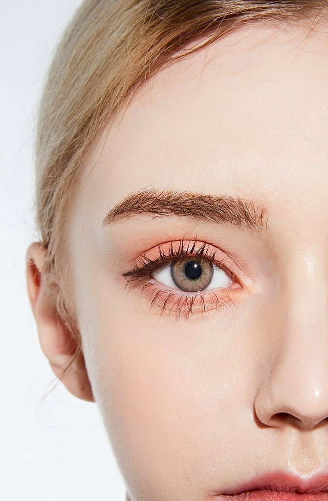 [預訂月拋] Hapa Kristin 1 Month Shocked Kristin Hazel 淺褐色 每月拋棄彩妝隱形眼鏡｜每盒2片