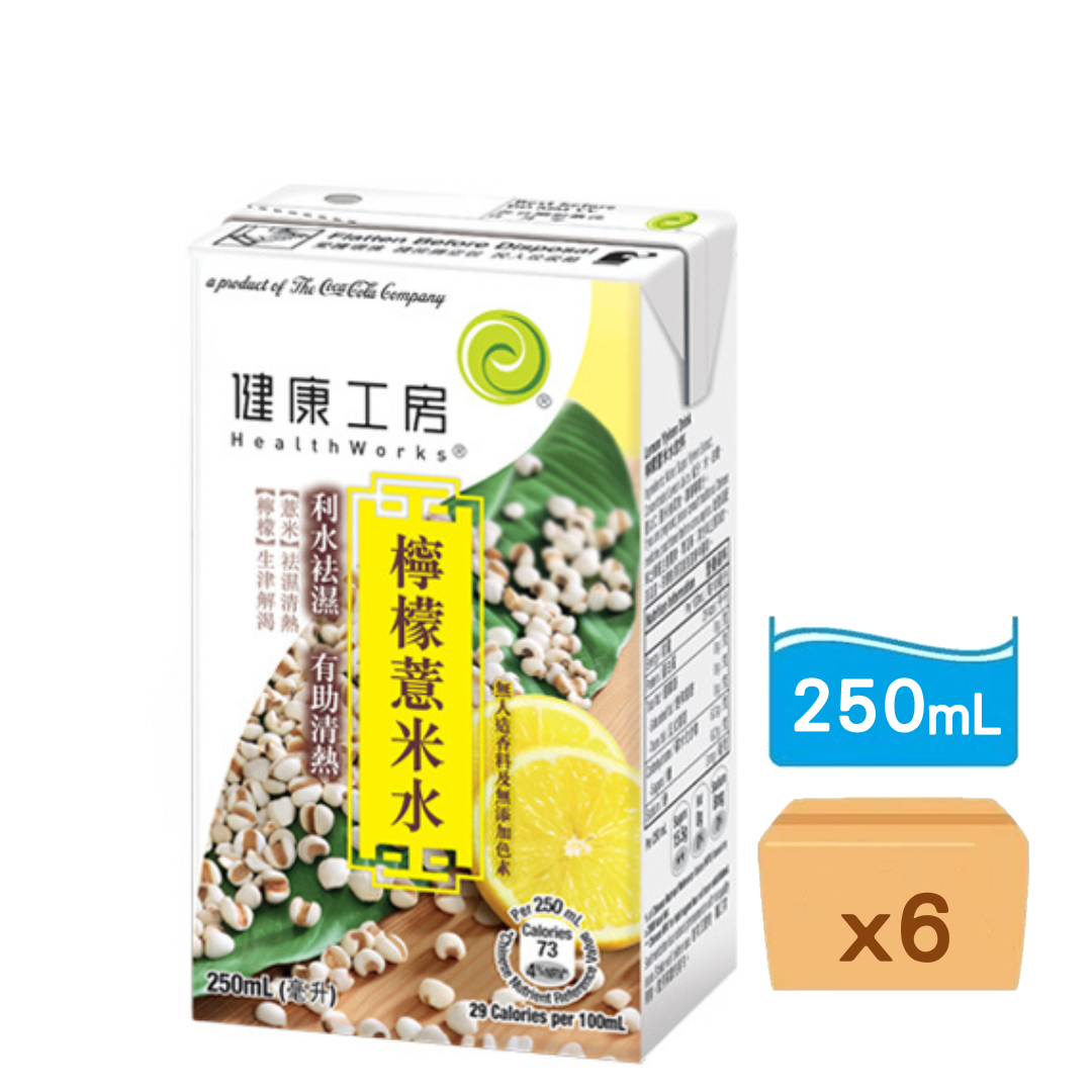 健康工房-檸檬薏米水 250ml x 6包