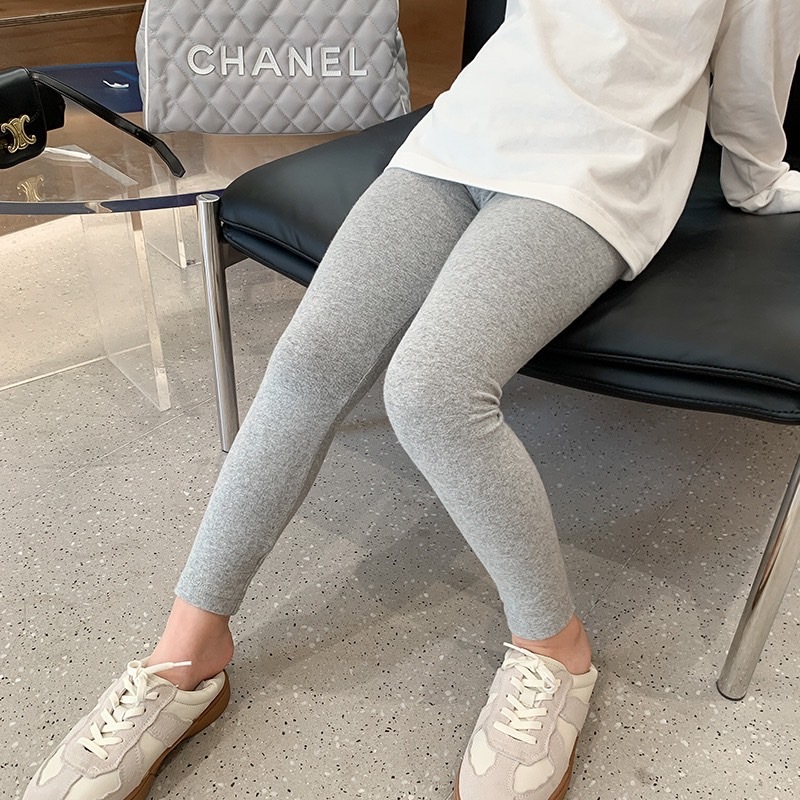 超彈力素面內搭褲