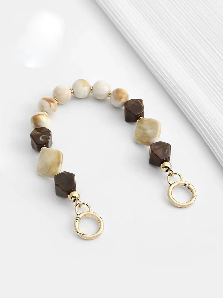 手工坊亞克力鏈條包包裝飾手提手拎樹脂鍊子diy配件單買包帶