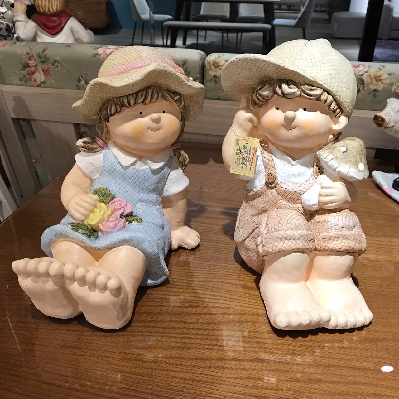 小朋友擺件-坐姿