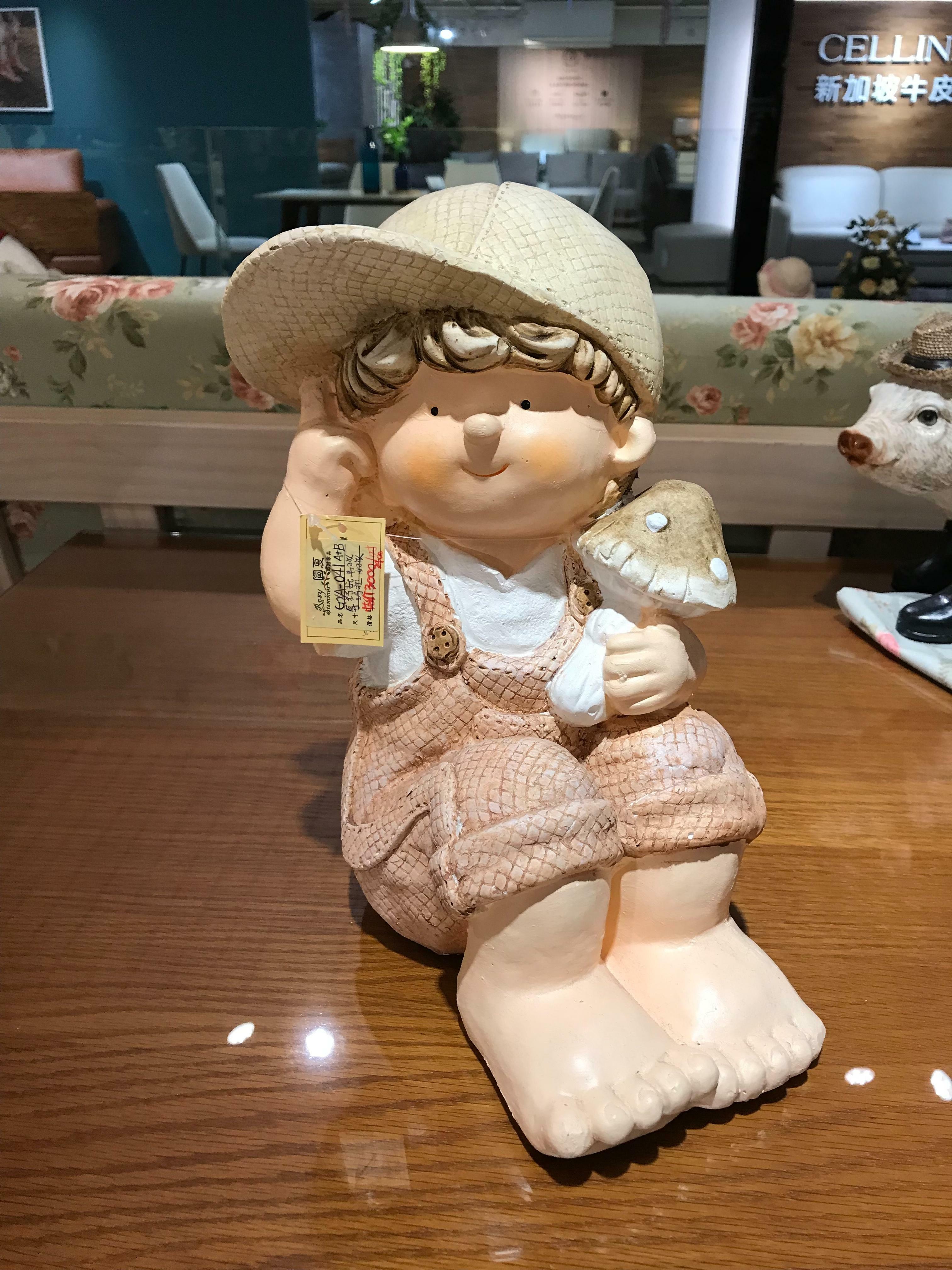 小朋友擺件-坐姿