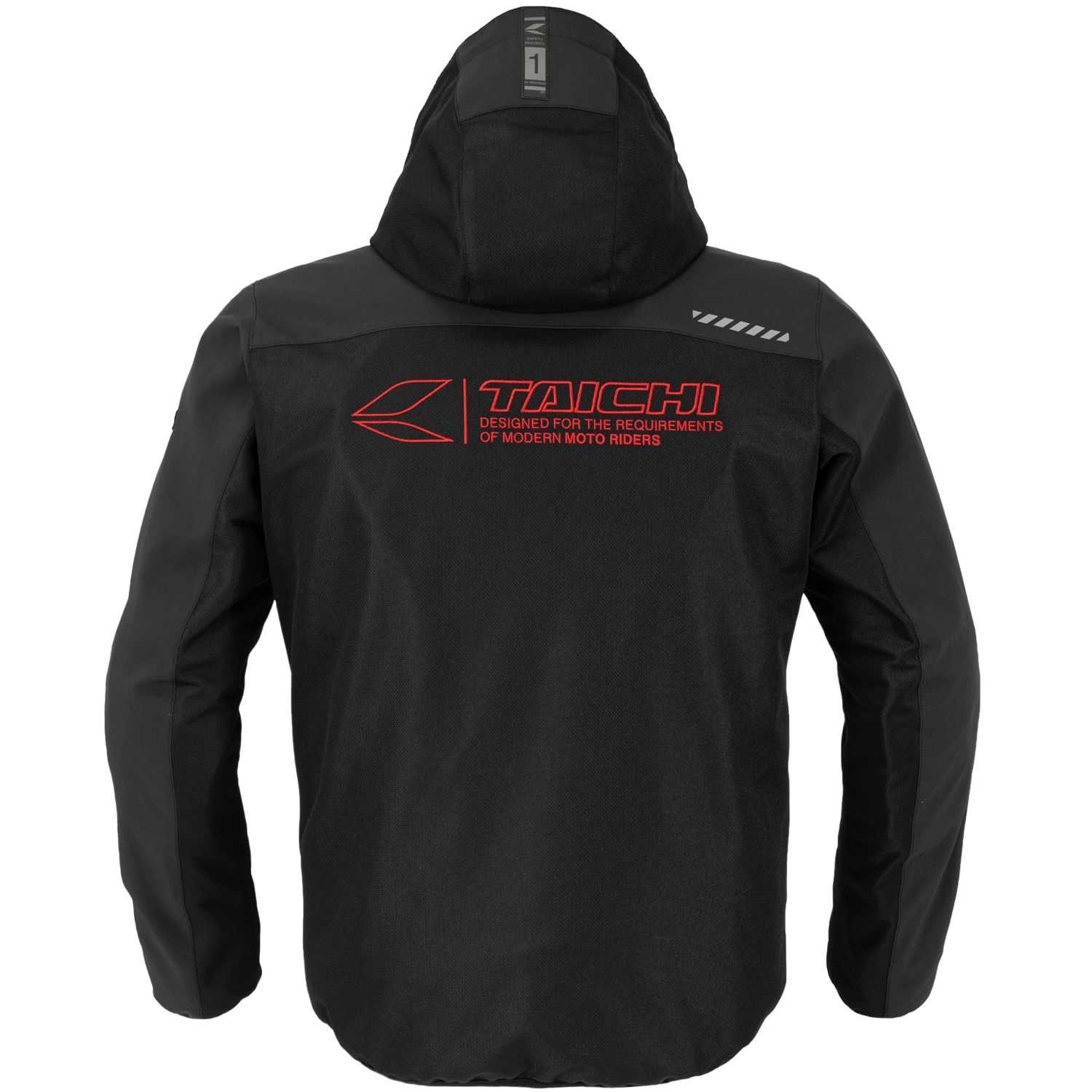 TAICHI RSJ334 BLACK/RED 黑紅 夏季 透氣 休閒 防摔衣