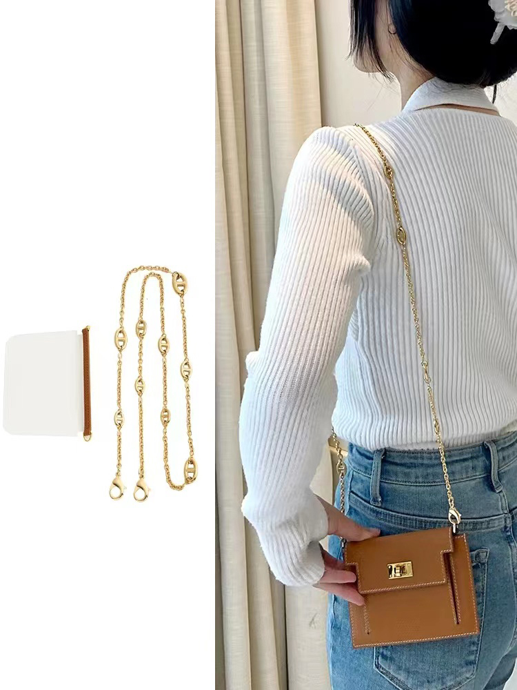 手工坊kelly卡包改造豬鼻子鏈條|預購商品下單訂製需耐心等待14天