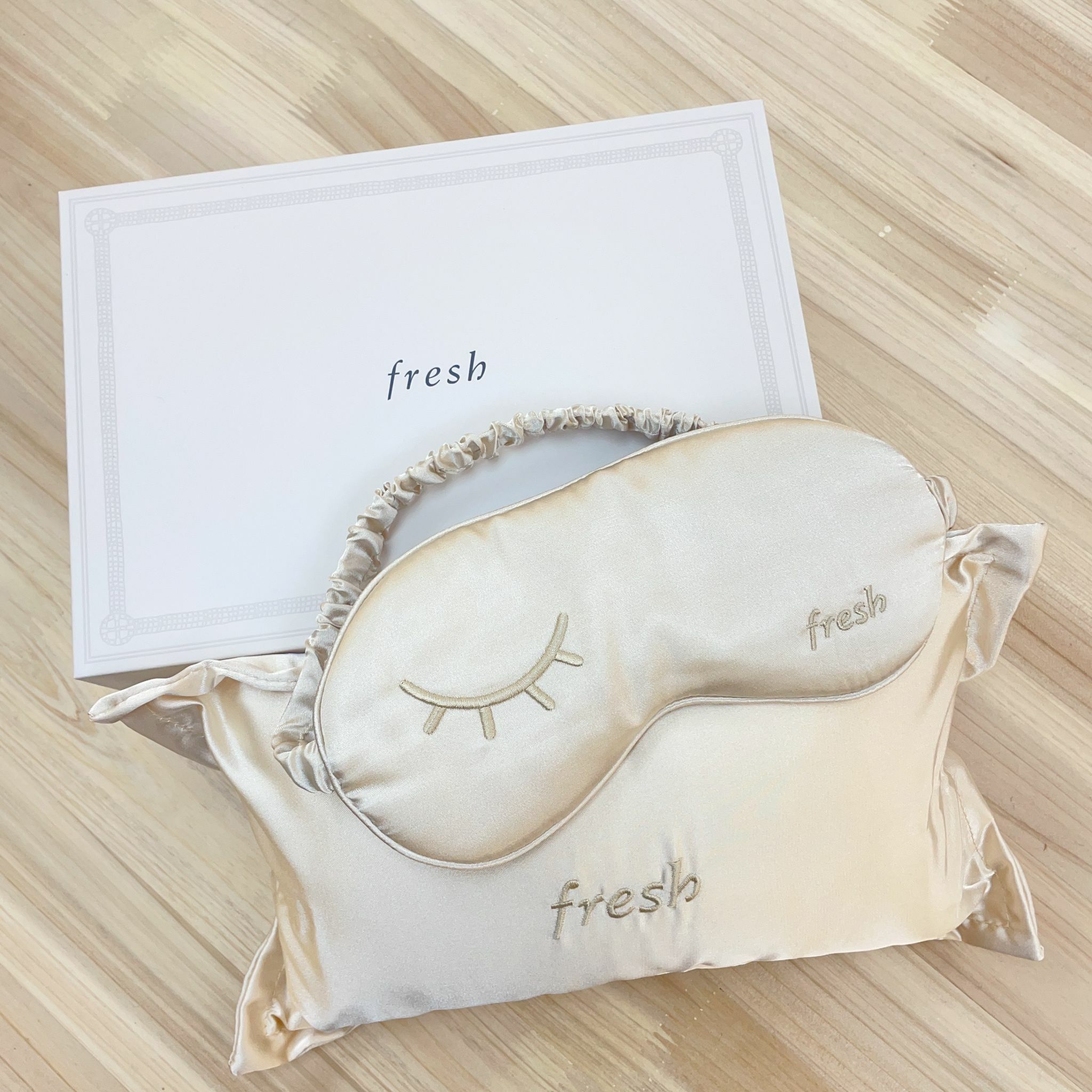 fresh 枕頭+眼罩 套裝