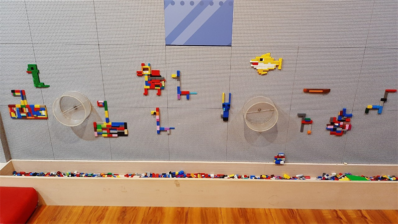 高雄奇幻沙城&宮之野蠻天地親子遊戲室 積木區