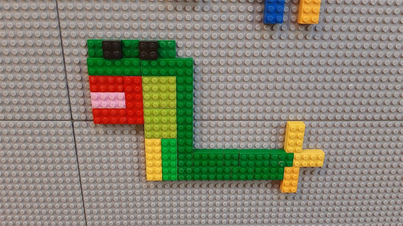 高雄奇幻沙城&宮之野蠻天地親子遊戲室 積木作品