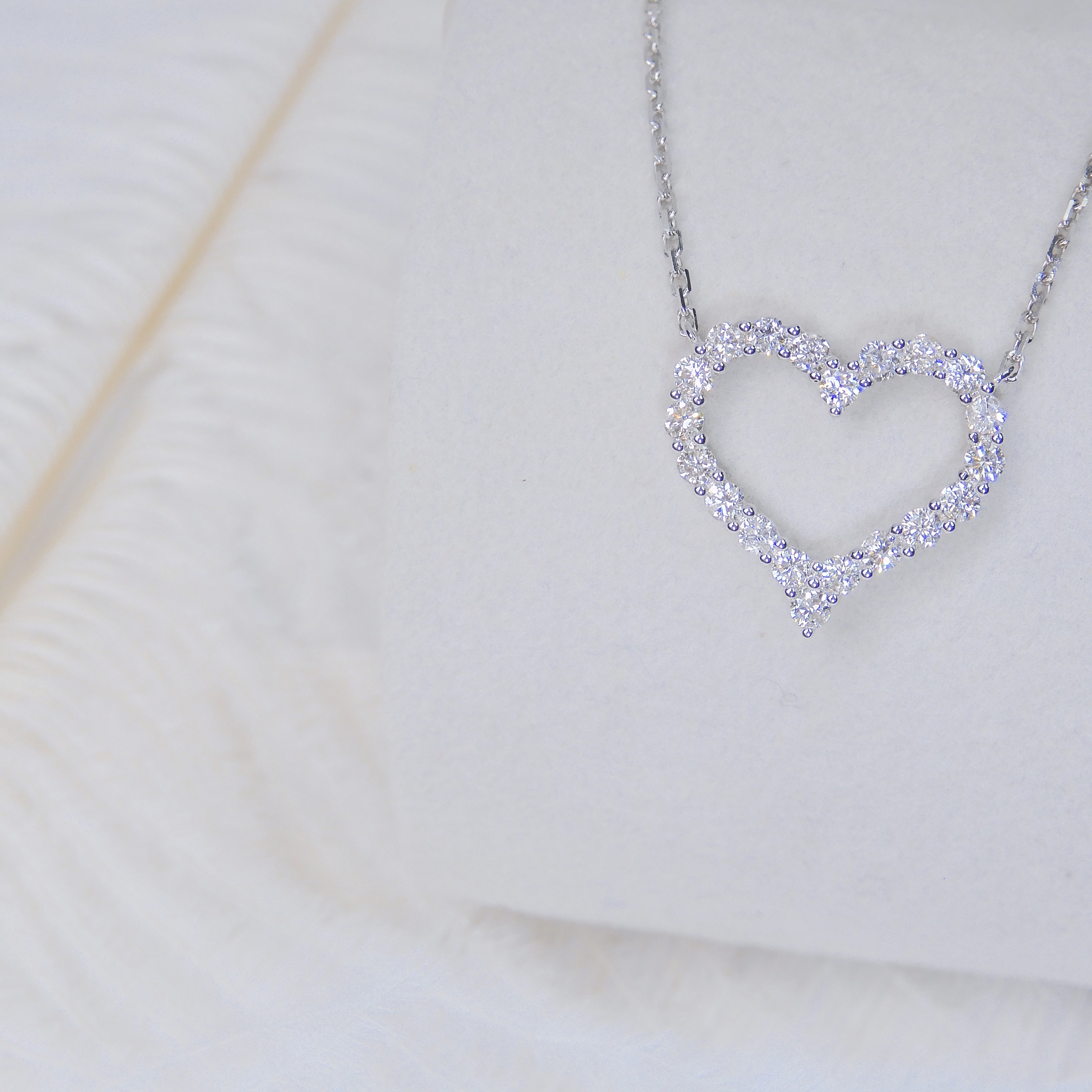 18K金 0.6ct 鑽石項鏈