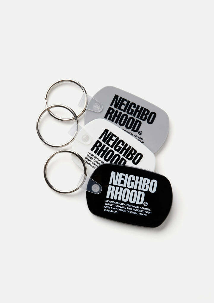 2023SS NEIGHBORHOOD RECTANGLE KEY HOLDER 鑰匙扣 鑰匙圈 現貨