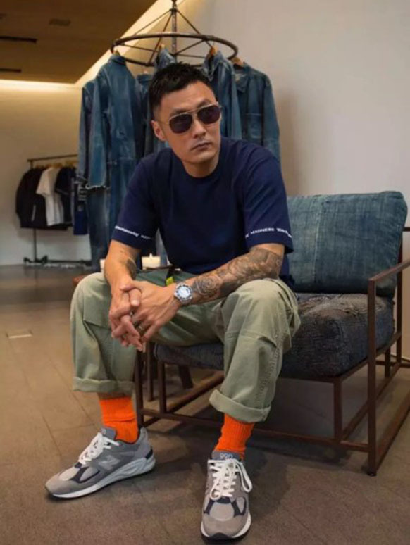 潮流街頭 厚實 粗線 超舒適 中筒襪