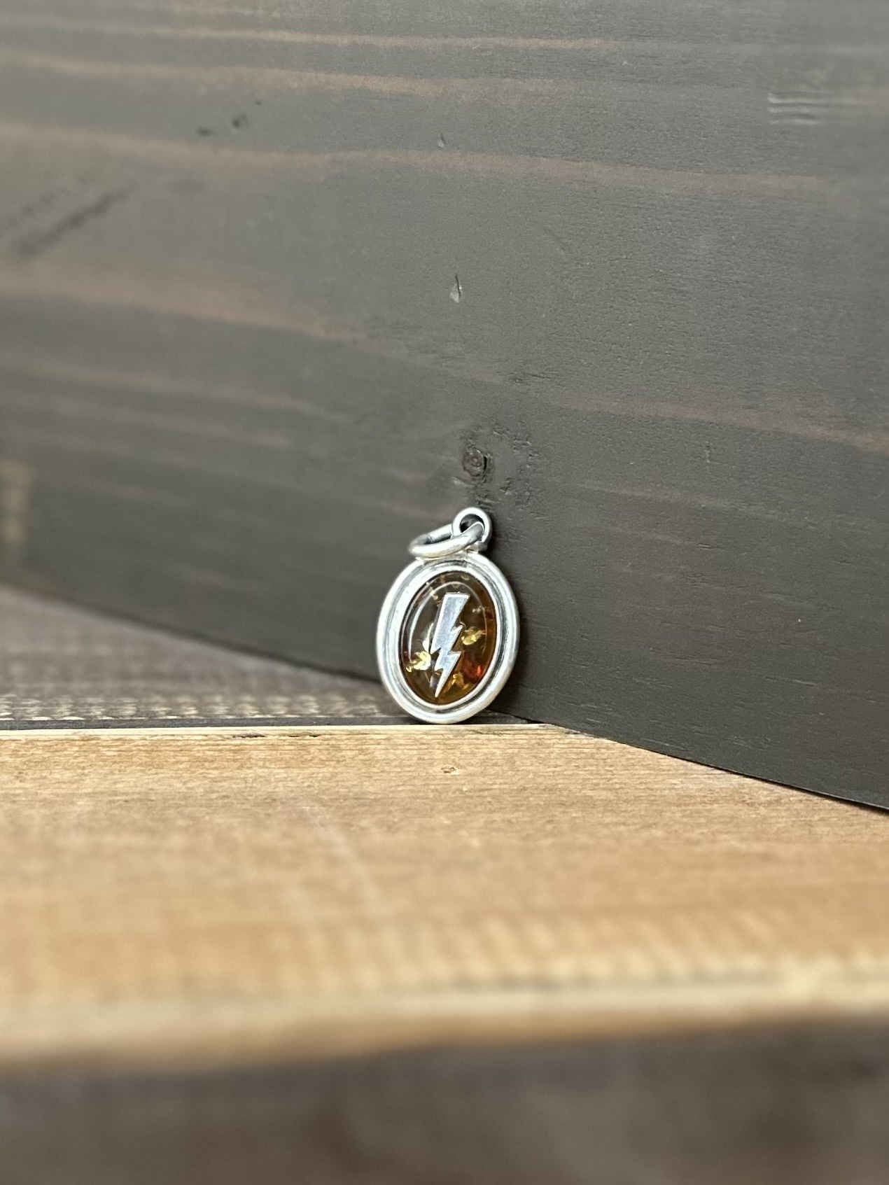 FateCo SE-1123 銀閃電瑪瑙吊墜