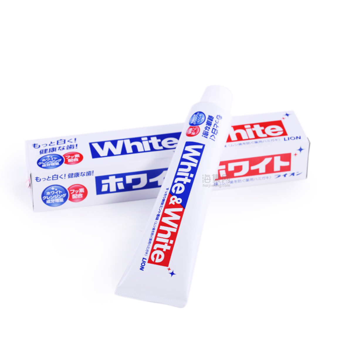 獅王 - White＆White 特效酵素美白牙膏 150g (平行進口)