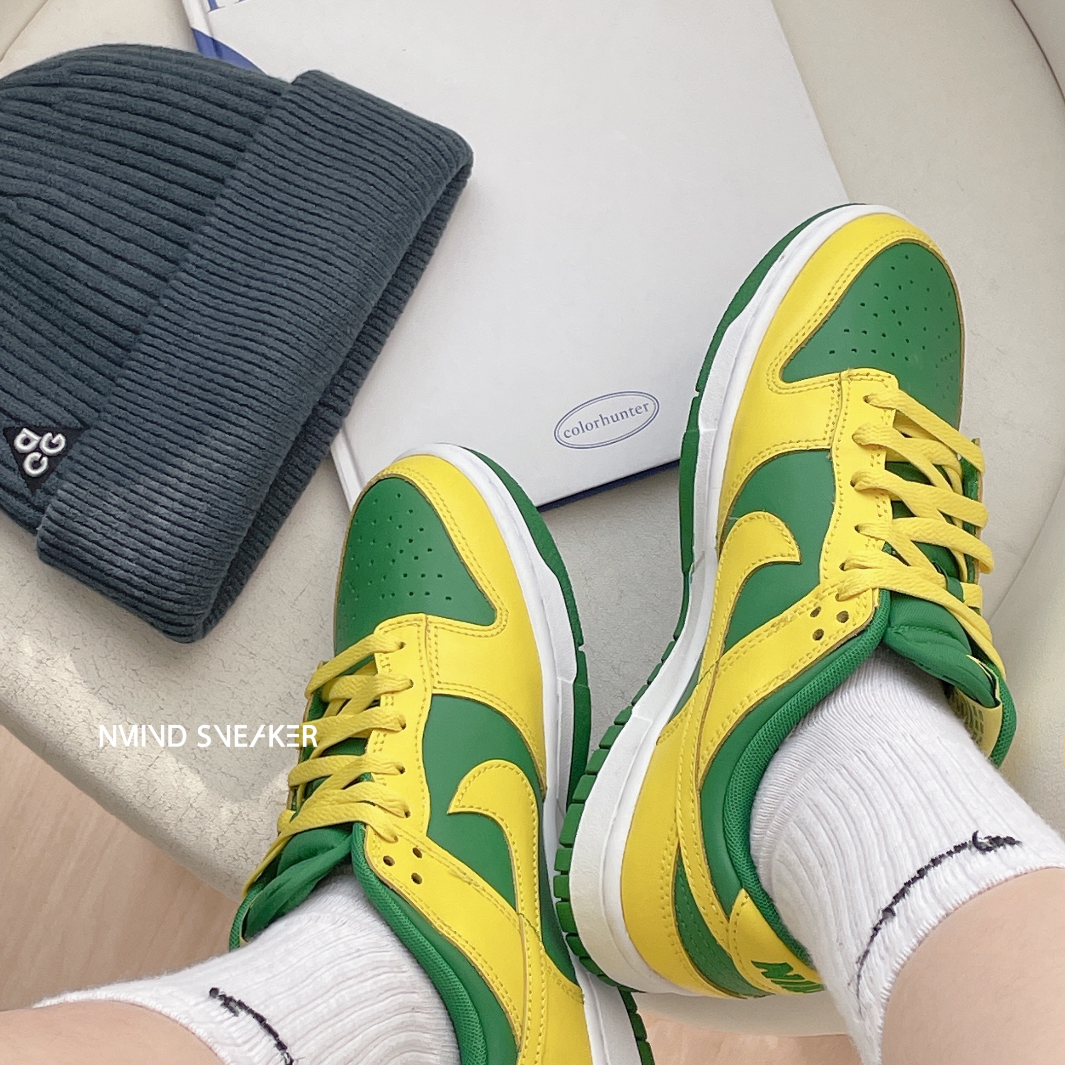 Nike Dunk Low Reverse Brazil 反轉巴西黃綠