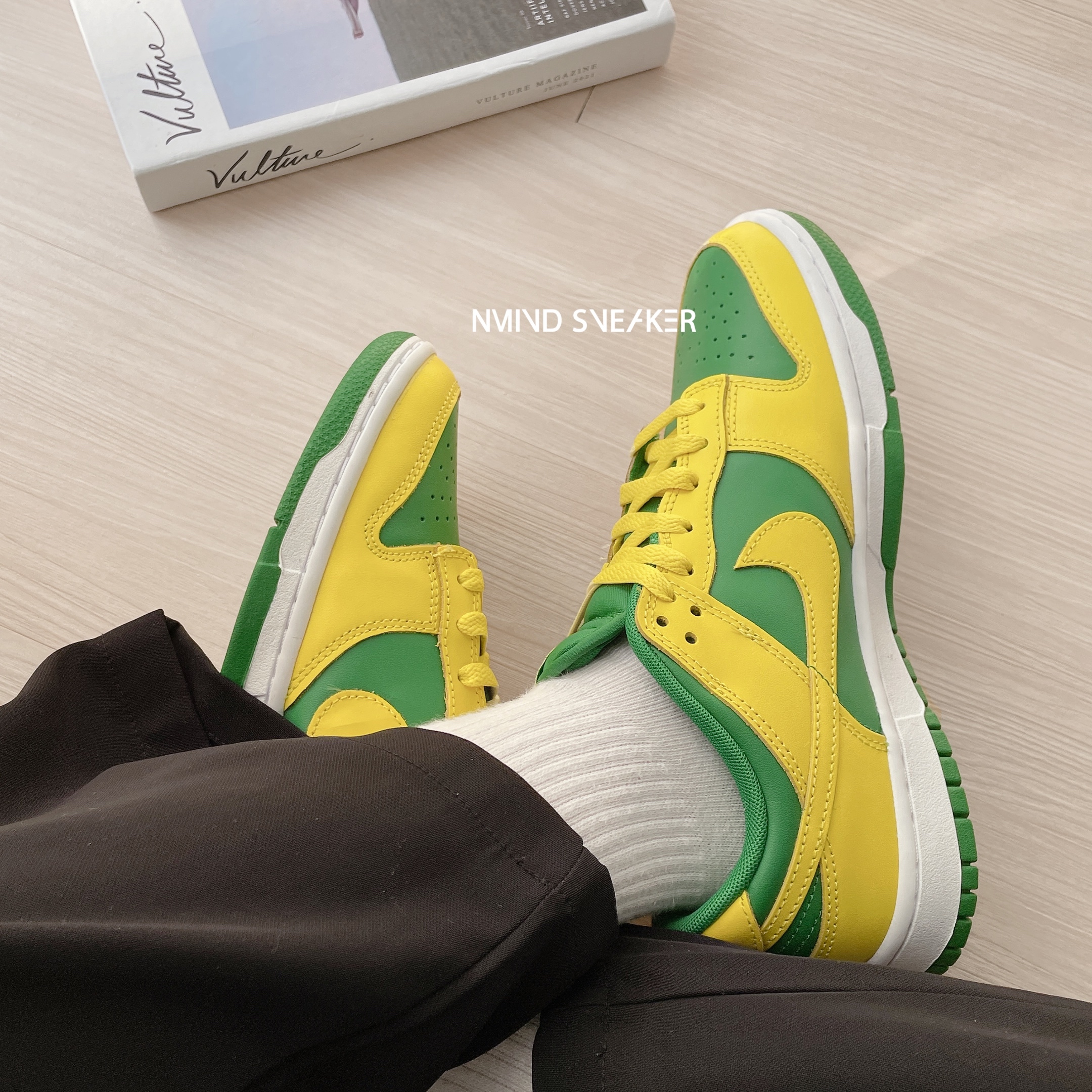 Nike Dunk Low Reverse Brazil 反轉巴西黃綠