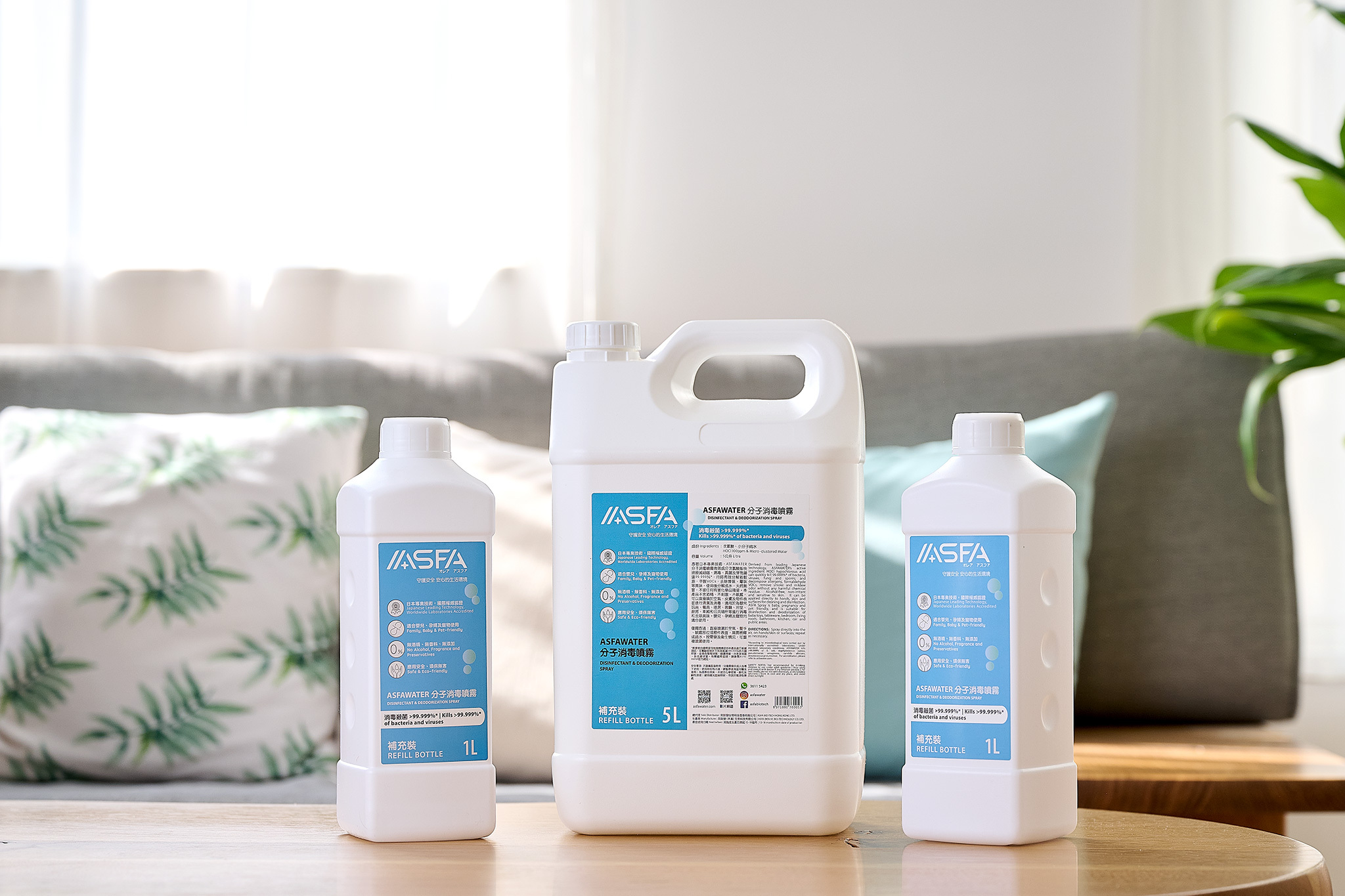 ASFAWATER 5公升補充裝